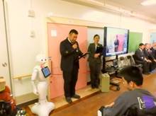 トイレ竣工式の様子